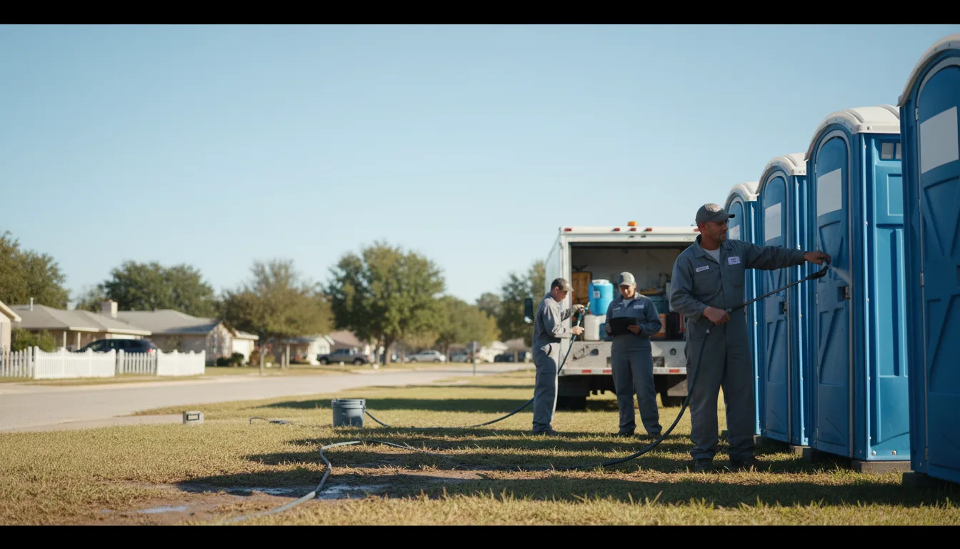 Long-Term Portable Toilet Rental in Bismarck, IL near me